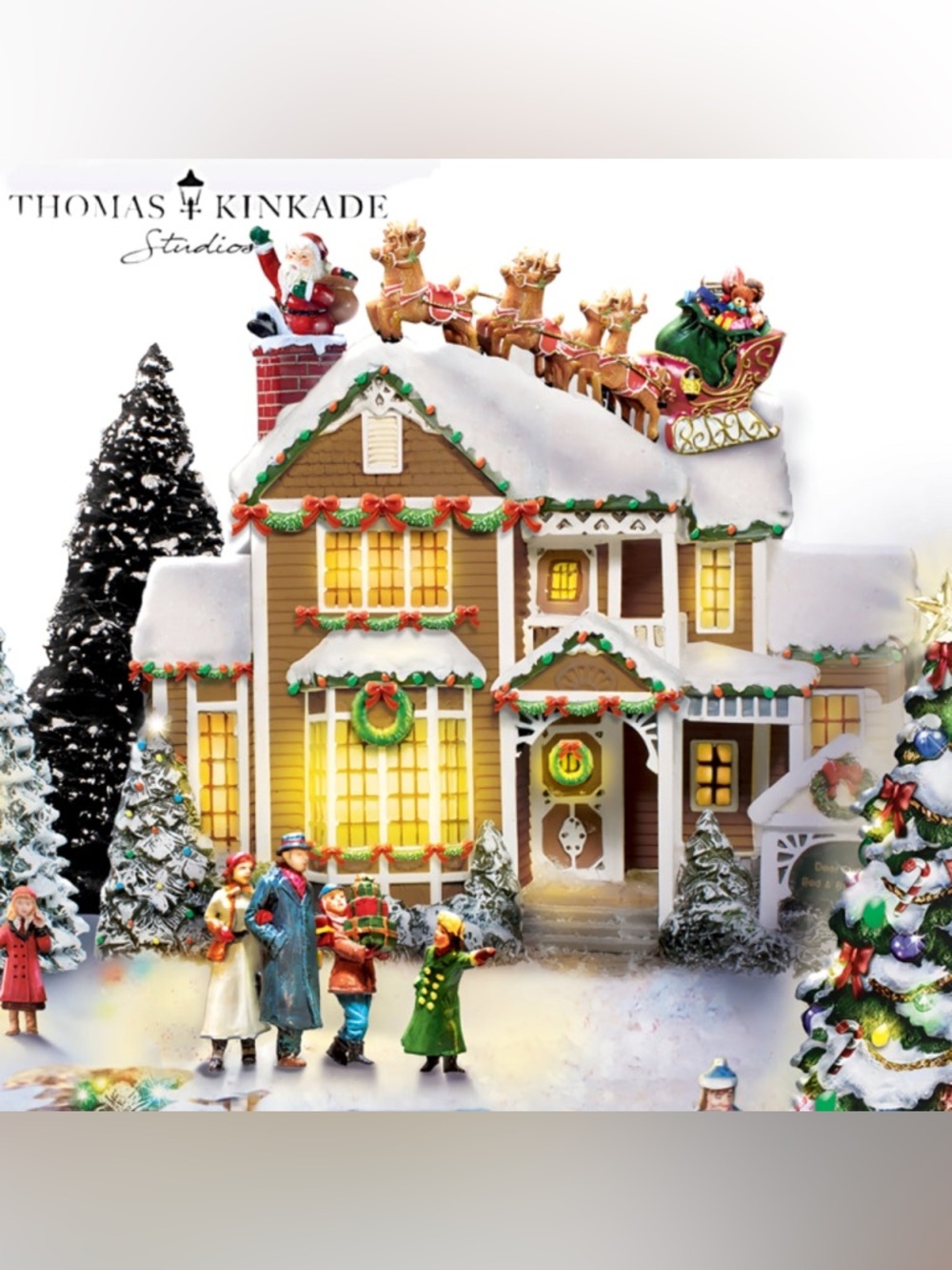 Thomas Kinkade Sounds of The Season Village Collection